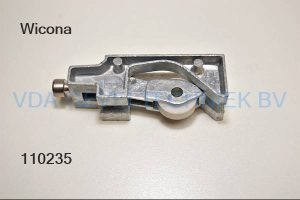 Wicona alu loopwiel enkel verstelbaar