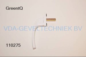 GreenteQ  RAAMGREEP/RAAMKRUK  7X40 wit