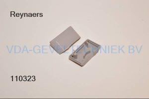 Reynaers Afwateringskapje Grijs Ral 7035 (uitlopend artikel)  (minimale afname 10 stuks)