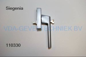 Siegenia alu greep PSK PORTAL LM afsluitbaar Zilver/EV1