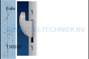 Fuhr 855 meerpuntssluiting 55/92/20 1799MM type3 sleutelbediend