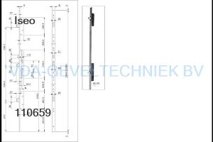 ISEO meerpuntssluiting Multiblindo classic