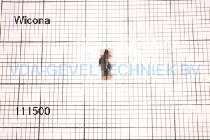 Wicona/Hydro mohair SMD2402.1620 B=7 H=13 (prijs per meter, minimale afname 10 meter)