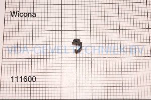 Wicona/Hydro  rubber glasdichting D4010045.1620 (prijs per meter, minimale afname 10 meter)