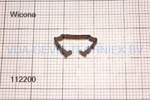 Wicona/Hydro rooster rubber W4010528 (prijs per meter, minimale afname 10 meter)