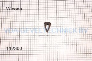 Wicona/Hydro insteekrubber W4010409.1620 (prijs per meter, minimale afname 10 meter)