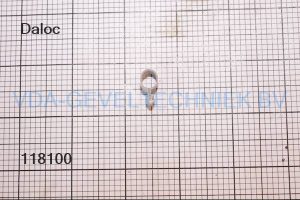 Daloc rubberdichting (prijs per meter, minimale afname 10 meter)