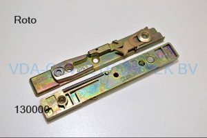 Roto rolnoksluitplaat met kierstand (spaltluftung)