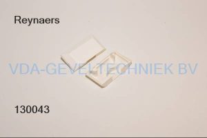 Reynaers Afwateringskapje wit  oud (prijs per stuk, minimale afname 10 stuks)