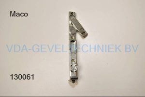 Maco kantschuif/kantriegel onder Eurogroef L=170mm 516630