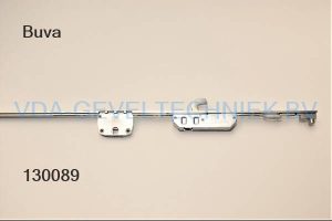 Buva raamespagnolet 100-1605 V16/DRN33/ Kruk 330-1605 mm afgerond rechts 2x haak