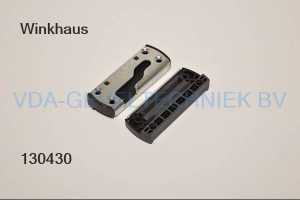 Winkhaus veiligheids sluitplaat PA6GF-30  SBS LINKS