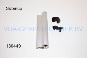 SOBINCO KNIJPSLUITING 669E-11 L=180MM ZILVER/EV1
