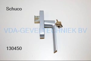 Schuco raamkruk afsluitbaar 269513 zilver