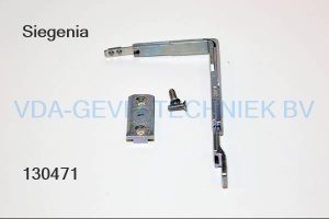 Siegenia alu Hoekoverbrenging VSU/BSO met stelblok. LM4200