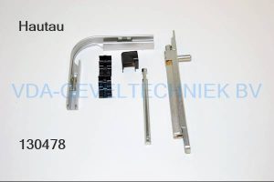 Hautau Windwerk t.b.v. bovenlicht/valraam spindel en hoekoverbrenging  200A O.KR.Gel. DOOS EV1  201157