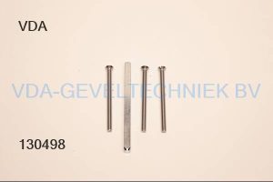 Stift 8 x 110mm 3x schroef  M6 x 90 mm RVS  Losse Krukstift