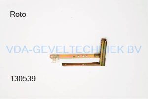 Roto onder scharnier vleugeldeel Rechts tbv hout 4/15. R600C70R
