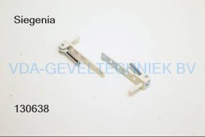 Siegenia Onderscharnier kozijn 3x3/3 mm 100 Kg Ral 9001