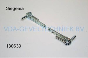 Siegenia Onderscharnier kozijndeel 6x3/24 mm 130 Kg TS