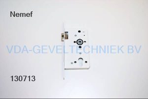 Nemef Dag en nacht slot  / Dnr 60 MM PZ72 MM.Voorplaat 235x24MM.Rechts. D541-000000711