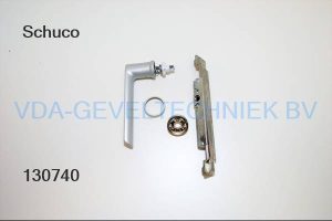Schuco reparatie set links kammergetriebe raamkruk en rozet 243033 247001 247083