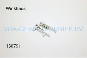 Winkhaus onder scharnier kozijndeel HPKV-7 Max 100KG. WIT