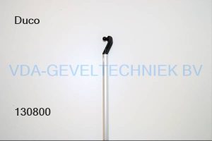 Alusta bedieningsstok zilver 1000mm