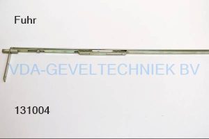 Fuhr stolpsluiting bovenzijde F16x805mm rode hendel