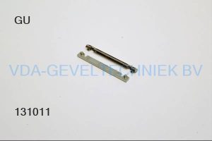 Gu onderlegplaat 83x8x4 mm 9-30079