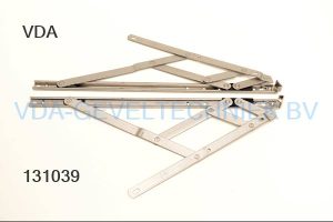 Taatsraamschaar set RVS  420 x 16/18 mm uitzet Schaar scharnier recht + links
