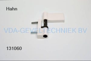 Dr. Hahn 2-delig scharnier KT-V6R Fix  RAL9001 Opdek 18-23mm.