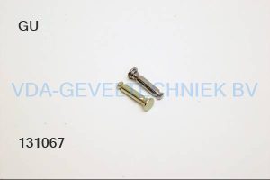 GU Scharnier pen schaararm Kort 30 mm