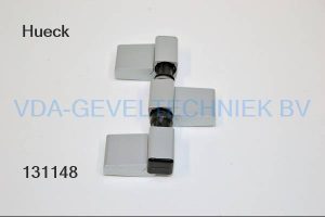 Hueck 3-delig scharnier Zilver/EV1 20/85 art.994.02.0001