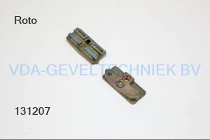 Roto C100 rolnok sluitplaat verstelbaar K605A87 / 9076-1. Gealan 3000