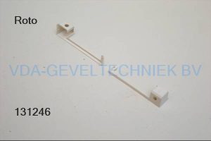 Roto afdekkap R071/2 Links wit 264345