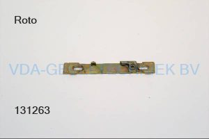 Roto rolnoksluitplaat met kierstand (spaltluftung) rechts t.bv. WERU K608A19R