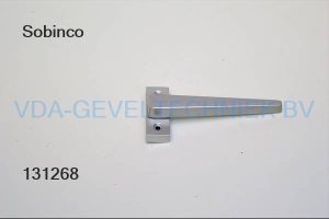 Sobinco rolluikkruk met kortschild rechte greep buitenzijde. Type 820