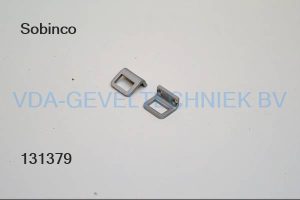 Sobinco schuif sluitplaat 6670A kaderdeel t.b.v. knipslot/raamknip