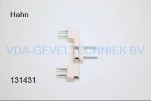 Dr. Hahn 3-delig KT-RN Rollenband scharnier RAL 9001 Deceuninck