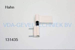 Dr Hahn 2-delig scharnier KT-B 6R Fix RAL9001 Deceuninck DIN Links