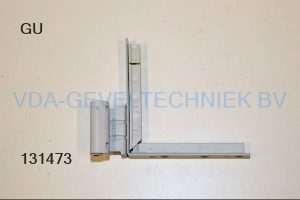 GU onder scharnier vleugeldeel N Uni-Jet Links Accoya