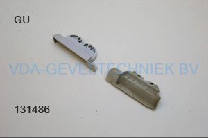 Gu inlegkom Gu-Jet Solo 4MM Links 9-39941-18-L-18 Accoya Kleur Grijs