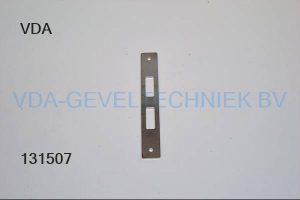 VDA Dag en nacht sluitplaat 180 x 25 x 3 mm RVS vlak
