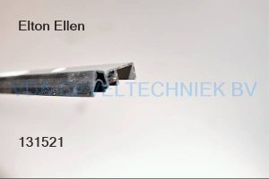 Ellen opbouw tochtprofiel - ARP+ - max. kier 10 mm - 230 cm - geanodiseerd aluminium