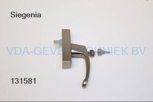 Siegenia alu draaikiep raamkruk/raamgreep LM4200 RVS-Look afsluitbaar SI Line