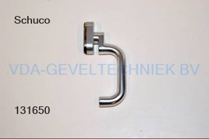 Schuco alu verkropte deurkruk 240014