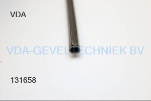 Dichting G060 tbv aluminium tochtborstel 76mm systeem O rubber sleepdichting