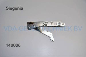 Siegenia verdekt liggend Onderscharnier V-V met aanslag 29MM Links.