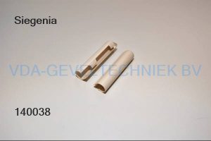 Siegenia Afdekkap onder scharnier rechts RAL9001